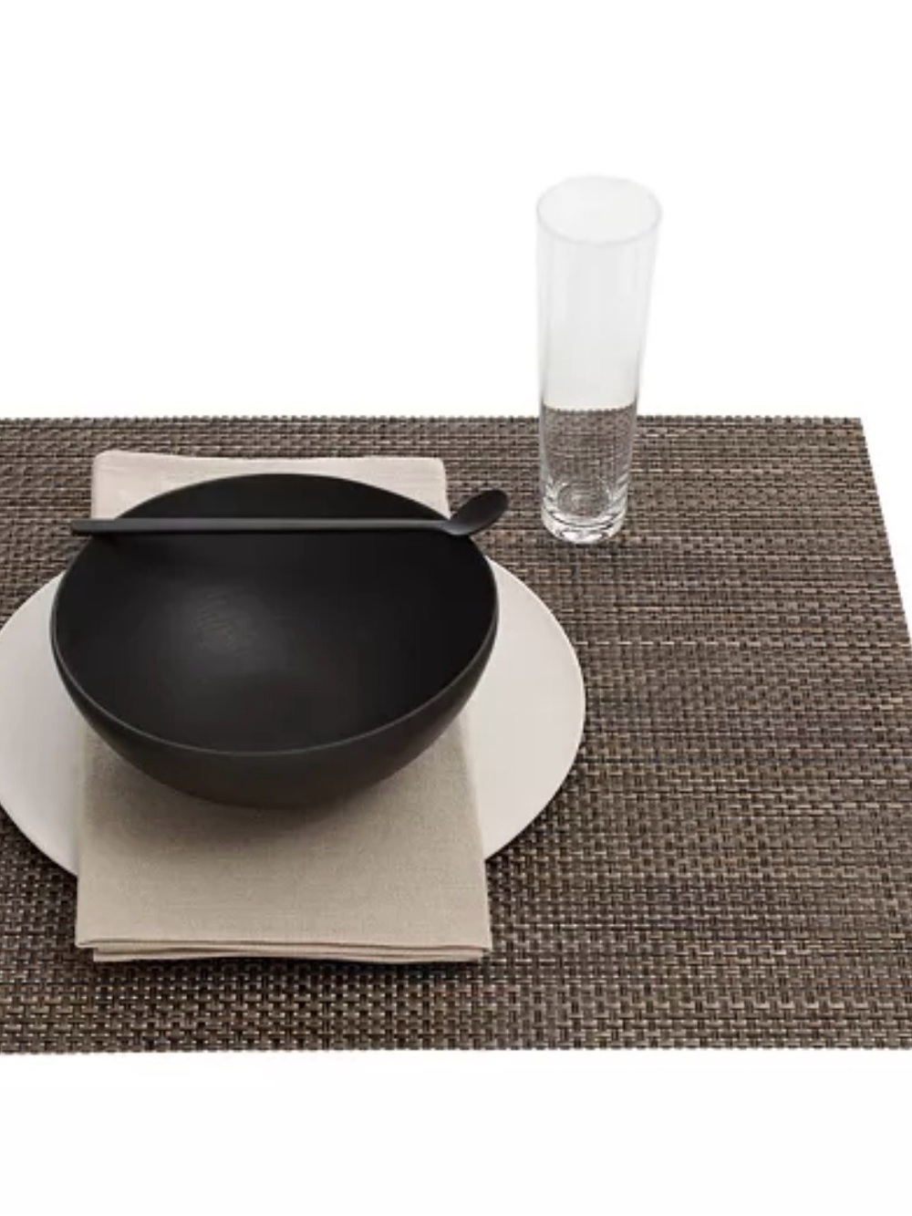 CHILEWICH Placemat Set of 4 Earth Basketweave Rectangle 14" X 19" New NIP $80